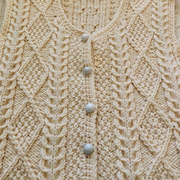 Irish, hand woven vest 🇮🇪 - Picture 2 of 7